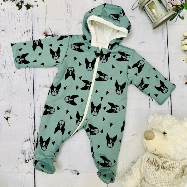 Комбинезон для новорожденного из натурального хлопка Bebika (13/13-20)